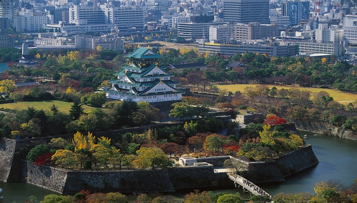 重要文化財の古建造物 特別史跡 大阪城公園